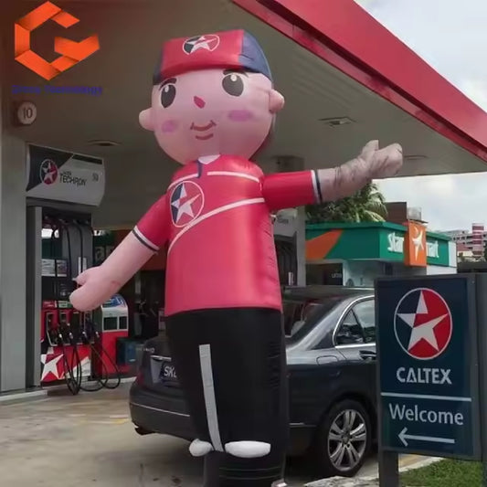 Custom Inflatable Tube Man Air Dancer for Gas Station, Car Wash, Restaurant or Shops