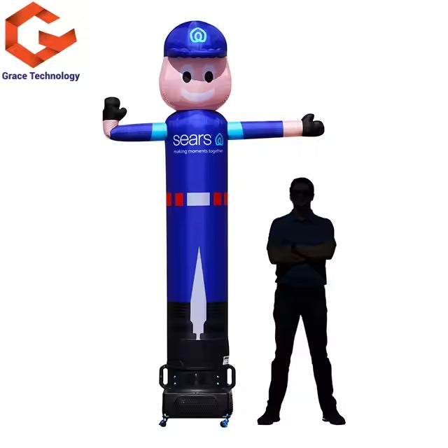 Custom Inflatable Air Dancer Advertising Wacky Inflatable Tube Man for Outdoor