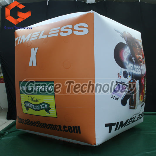 Giant Inflatable Cube Balloon Decorations Inflatable Cube Replicas for Party Events Festival