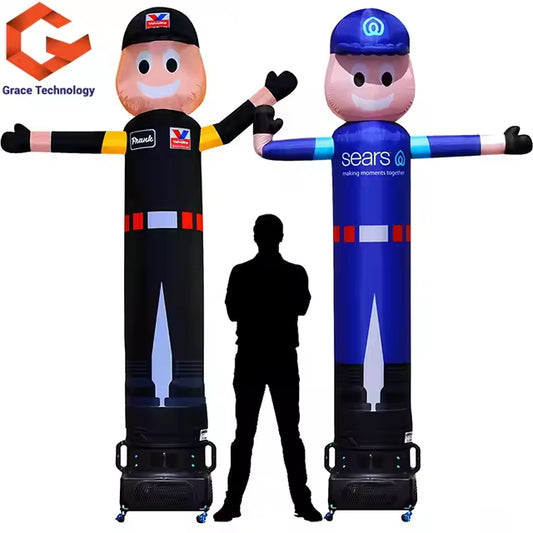 Custom Inflatable Air Dancer Advertising Wacky Inflatable Tube Man for Outdoor