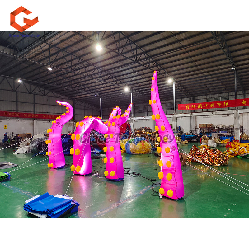 Giant Inflatable Octopus Tentacles Halloween Inflatable Octopus Tentacles for Decorations