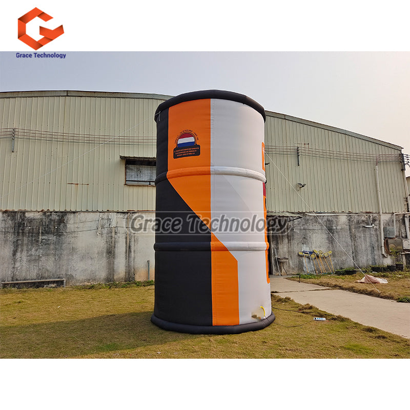 Custom Inflatable Oil Bottle Replicas Giant RYMAX Engine Oil Lubricants Packing Replicas