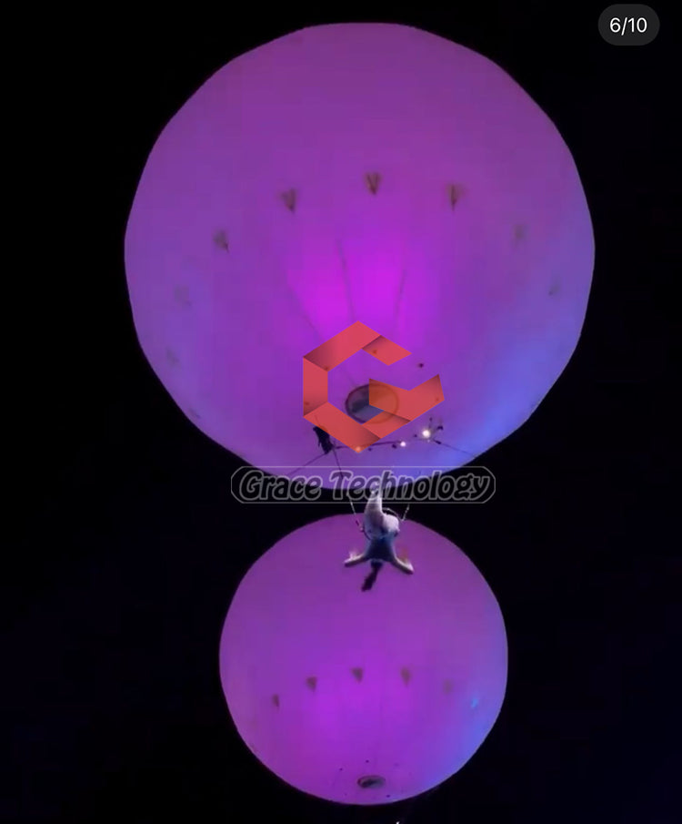 Giant Inflatable Balloon Event Decorations Inflatable Balloon with Helium for Sky Dancing