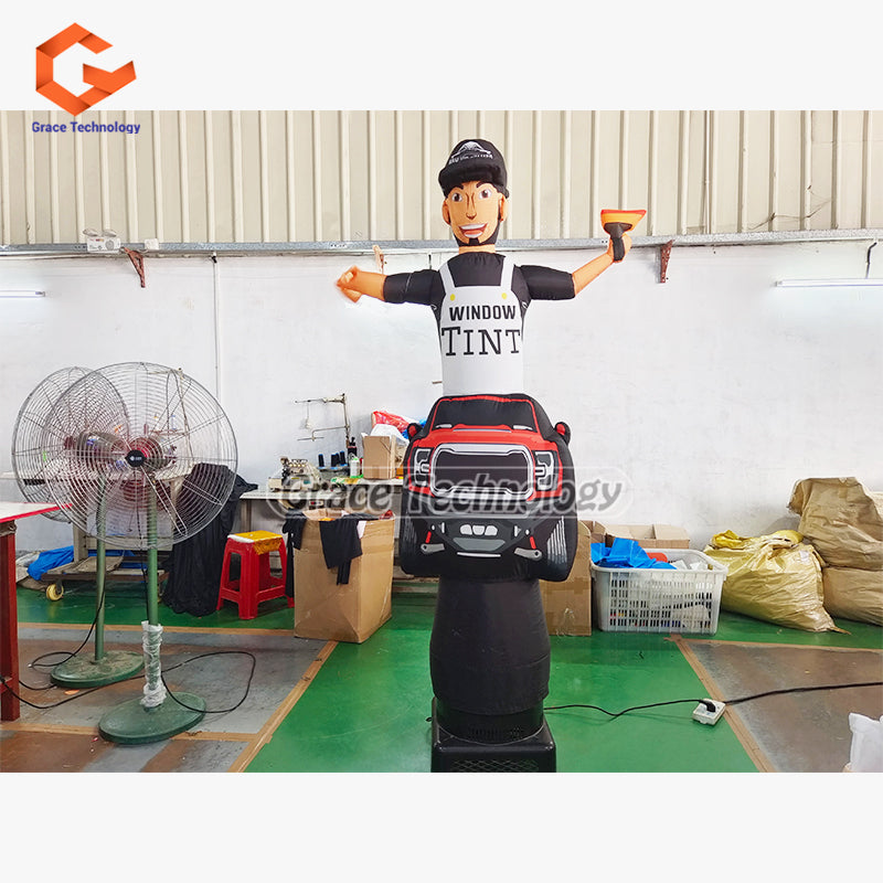 Custom Inflatable Tube Man Air Dancer for Gas Station, Car Wash, Restaurant or Shops
