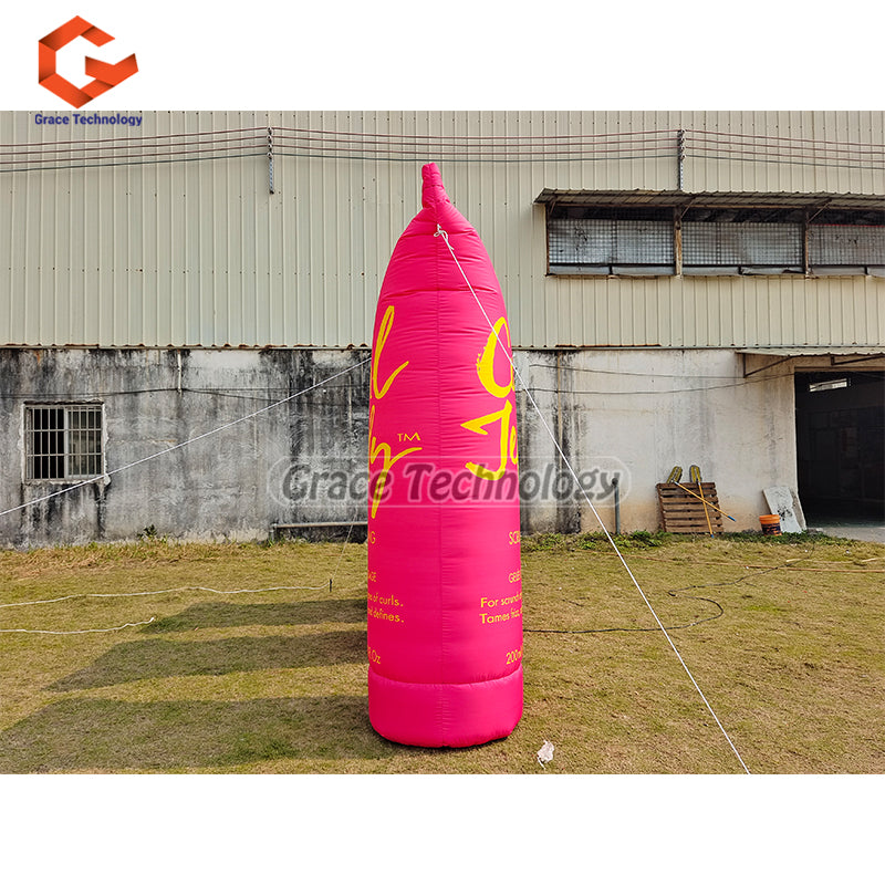 Custom Inflatable Packing Bag Replicas Giant Inflatable Packing Bottles Duplicate