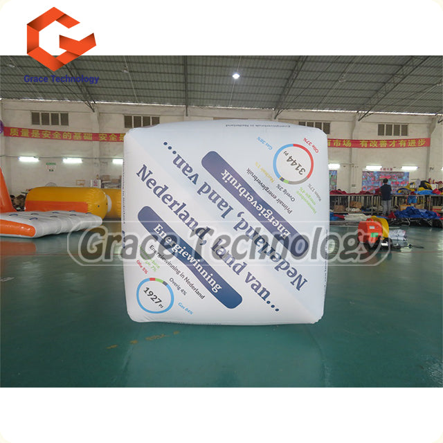 Giant Inflatable Cube Replica Advertising Inflatable Cube Balloon for Outdoor Festival