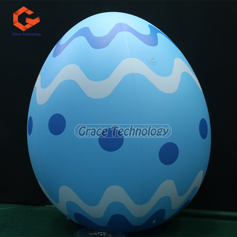 Colorful Inflatable Easter Eggs Decoration Giant Inflatable Egg Balloon for Holiday Decoration