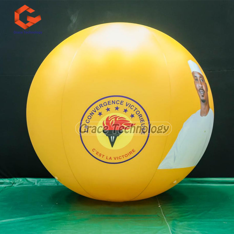 Face Printed Inflatable Parade Balloon Advertising Inflatable Balloon for Vote Events