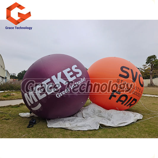 Advertising Inflatable Helium Balloon with Custom Logo Printing for Flying