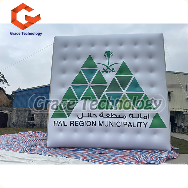 Giant Inflatable Cube Replica Advertising Inflatable Cube Balloon for Outdoor Festival