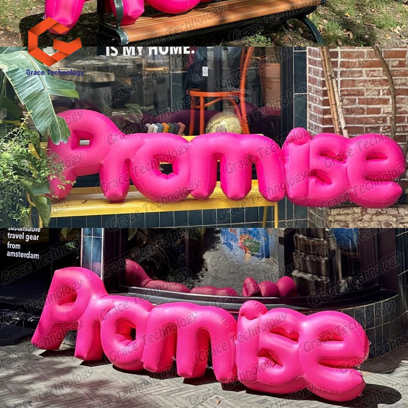 Alphabet Inflatable Text Balloon for Advertising Party Event Decorations