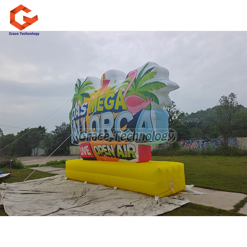 Giant Inflatable Billboard Outdoor Decoration Inflatable Background fo ...