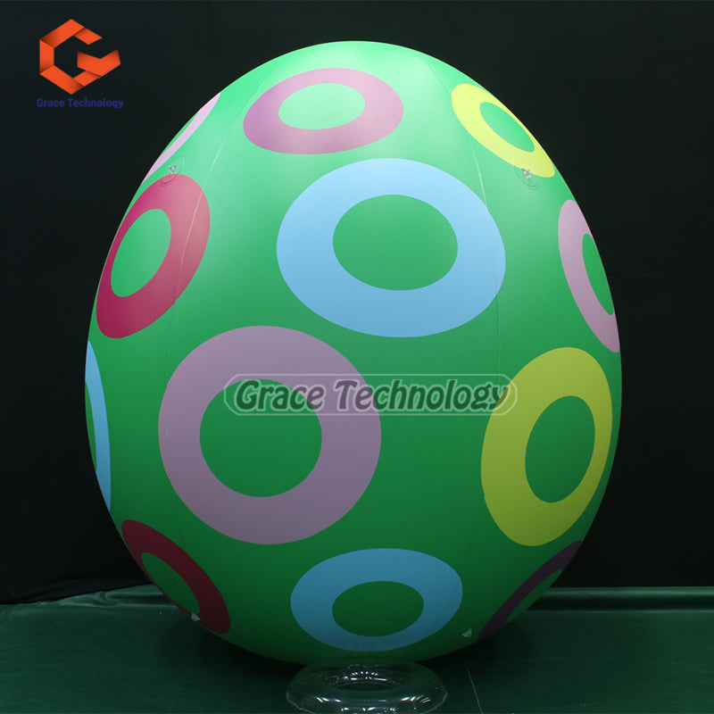 Colorful Inflatable Easter Eggs Decoration Giant Inflatable Egg Balloon for Holiday Decoration