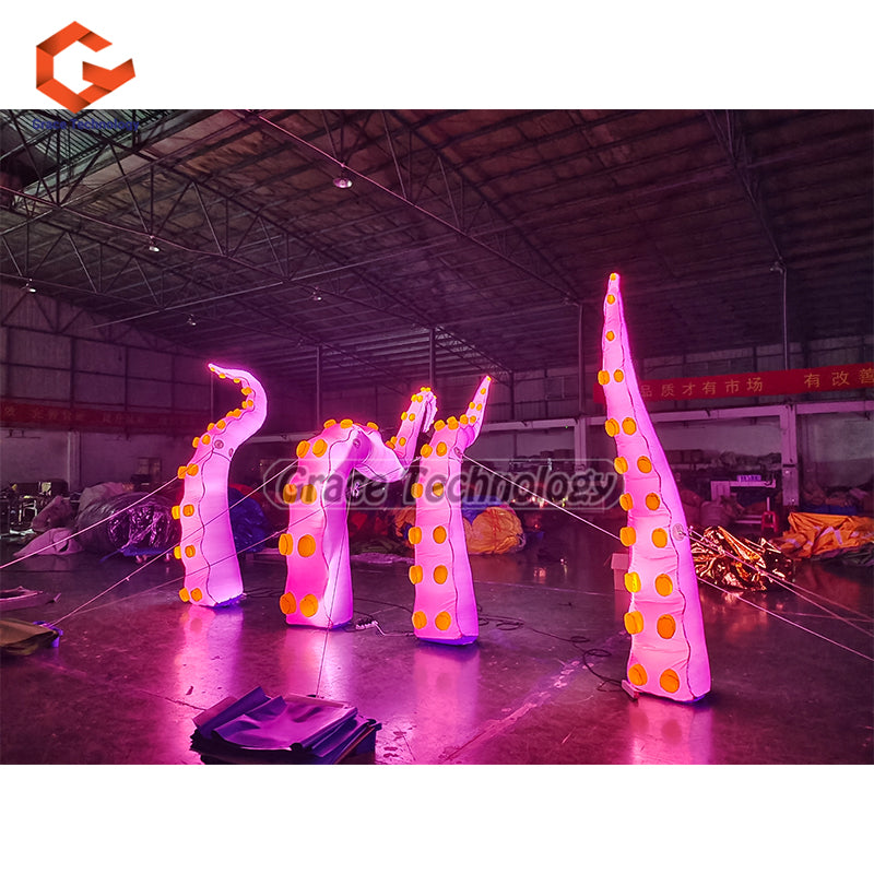 Giant Inflatable Octopus Tentacles Halloween Inflatable Octopus Tentacles for Decorations