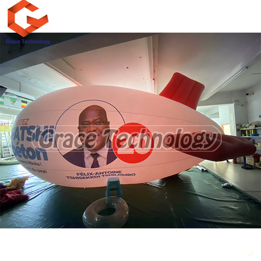 Giant Inflatable Airships Advertising Inflatable Blimps Balloon for Outdoor