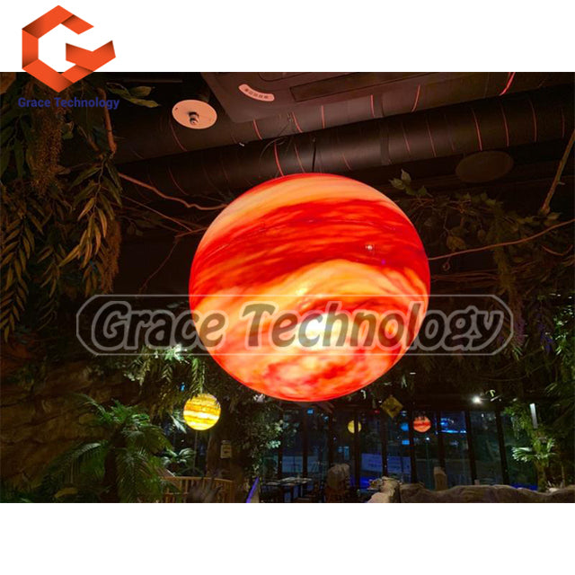 Inflatable Solar System LED Planet Balloon for  Astronomy Education