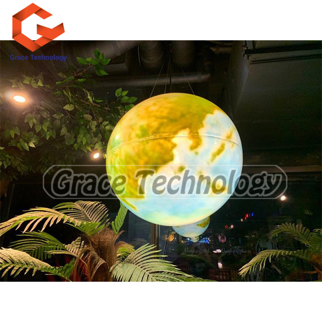 Inflatable Solar System LED Planet Balloon for  Astronomy Education