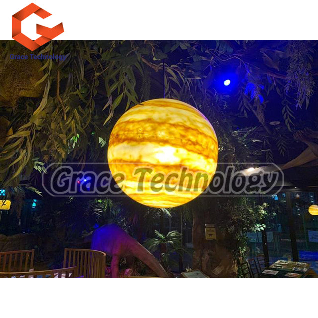 Inflatable Solar System LED Planet Balloon for  Astronomy Education