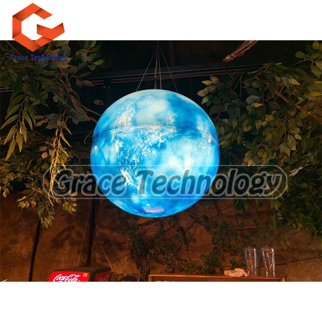 Inflatable Solar System LED Planet Balloon for  Astronomy Education