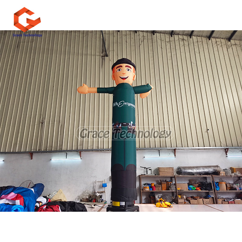 Custom Inflatable Tube Man 10ft Wave Hand Inflatable Air Dancer for Shops Advertising