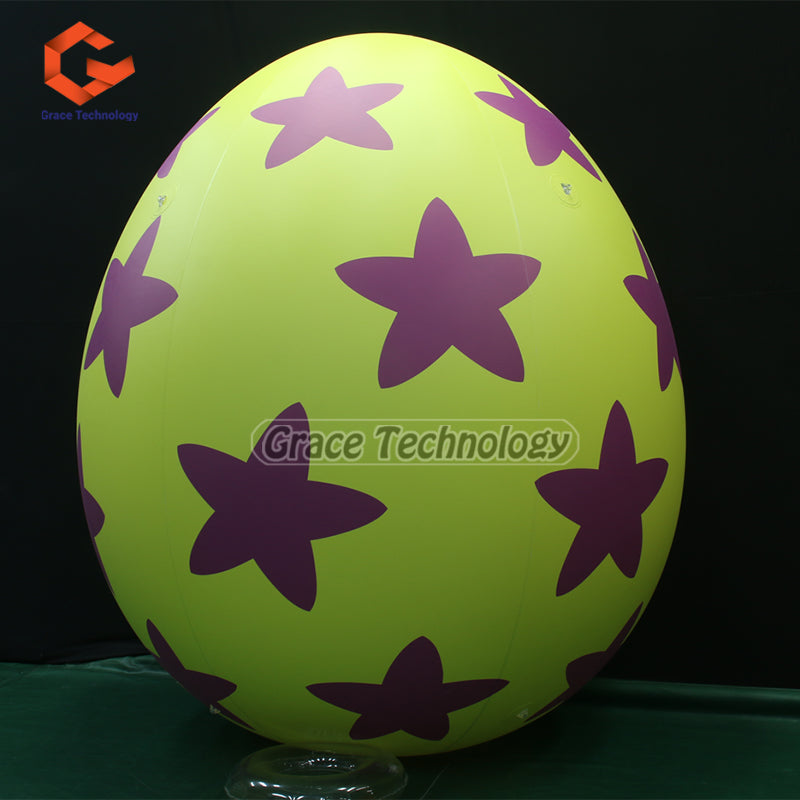 Colorful Inflatable Easter Eggs Decoration Giant Inflatable Egg Balloon for Holiday Decoration