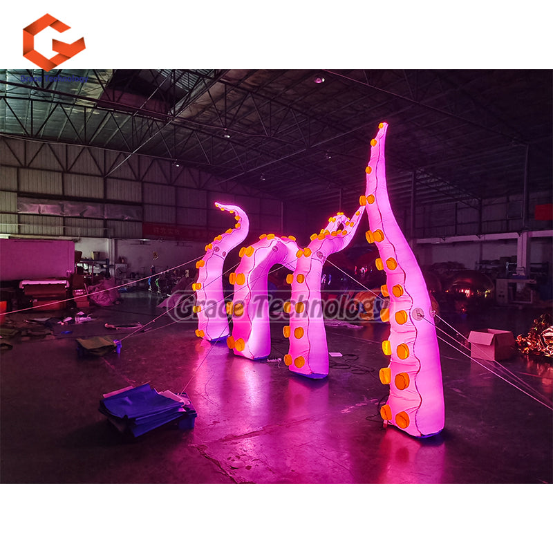 Giant Inflatable Octopus Tentacles Halloween Inflatable Octopus Tentacles for Decorations