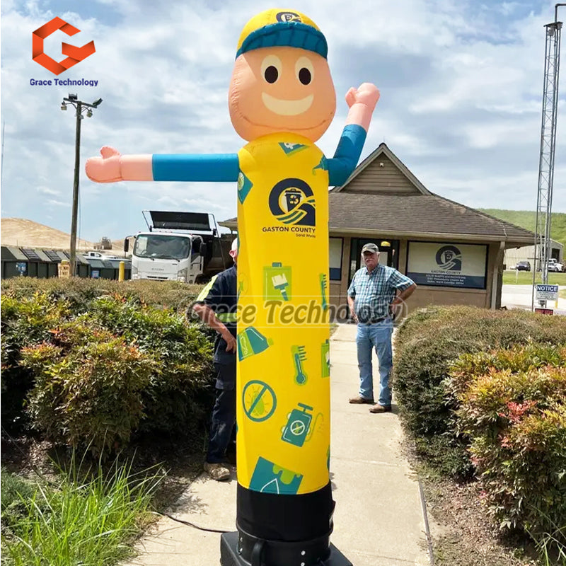 Custom Inflatable Air Dancer Advertising Wacky Inflatable Tube Man for Outdoor