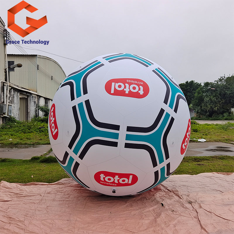 CustomGiant Inflatable Football Balloon Custom Inflatable Soccer Ball Balloon for World Cup