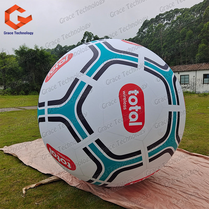 CustomGiant Inflatable Football Balloon Custom Inflatable Soccer Ball Balloon for World Cup