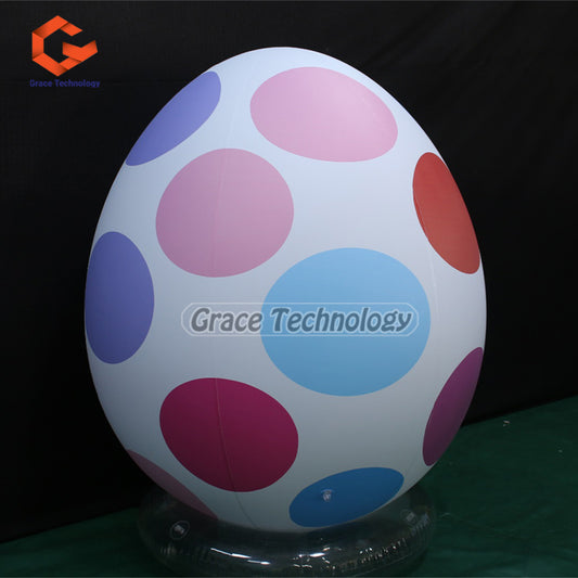 Colorful Inflatable Easter Eggs Decoration Giant Inflatable Egg Balloon for Holiday Decoration