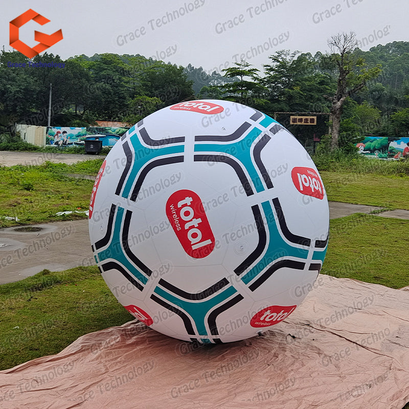 CustomGiant Inflatable Football Balloon Custom Inflatable Soccer Ball Balloon for World Cup