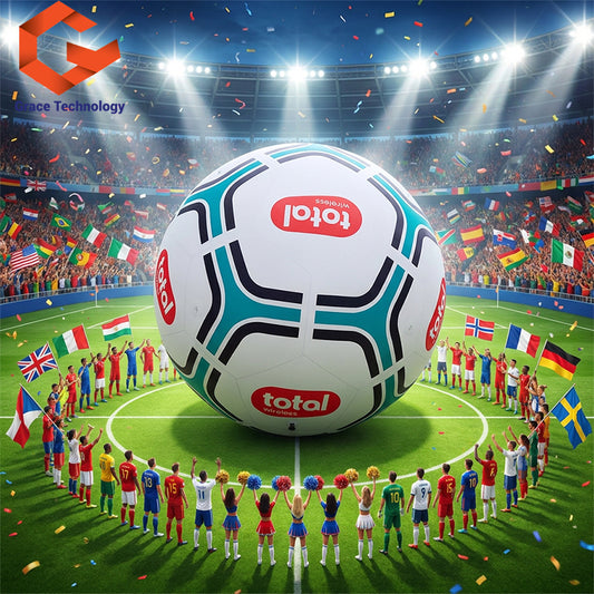 CustomGiant Inflatable Football Balloon Custom Inflatable Soccer Ball Balloon for World Cup