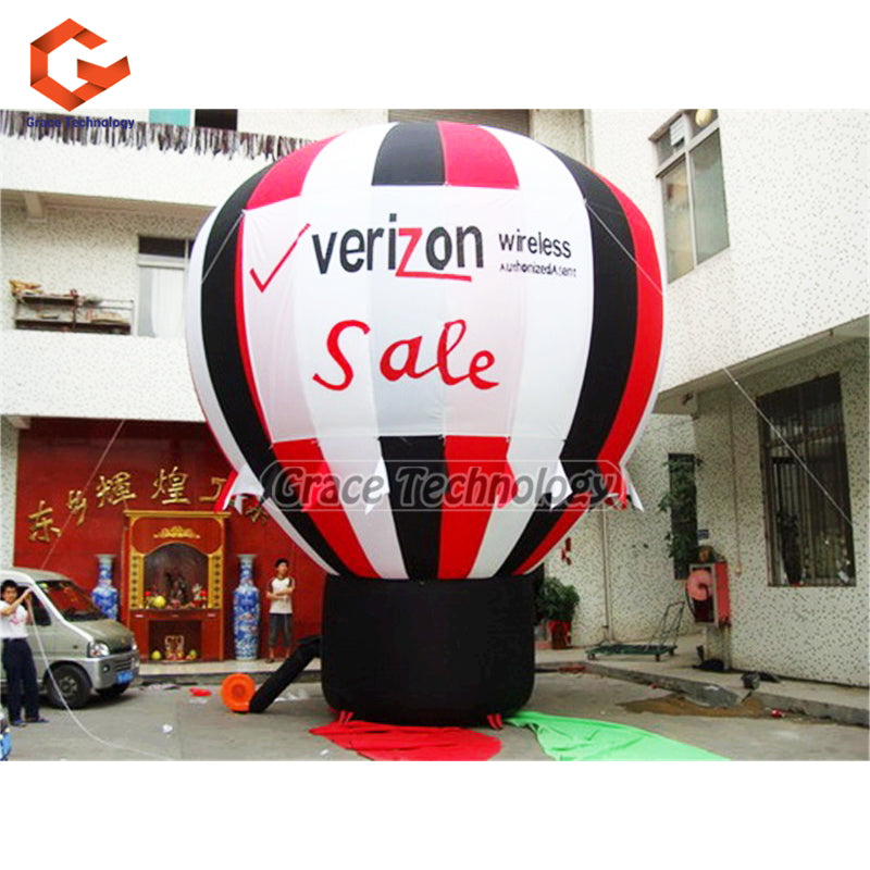 Grand Opening Giant Inflatable Balloon Advertising Inflatable Hot Air Balloon for Outdoor Display