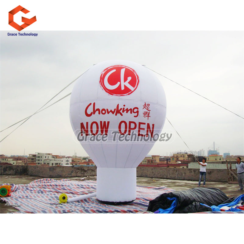 Grand Opening Giant Inflatable Balloon Advertising Inflatable Hot Air Balloon for Outdoor Display