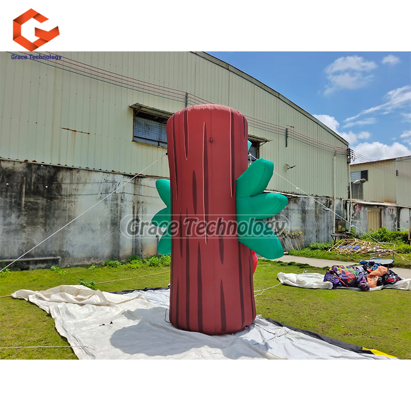Tiki Inflatable Mask Balloon Decoration Inflatable Tiki Totem Model for Entertainment