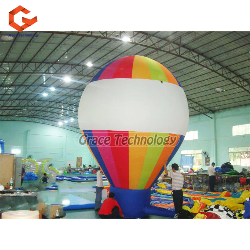 Grand Opening Giant Inflatable Balloon Advertising Inflatable Hot Air Balloon for Outdoor Display