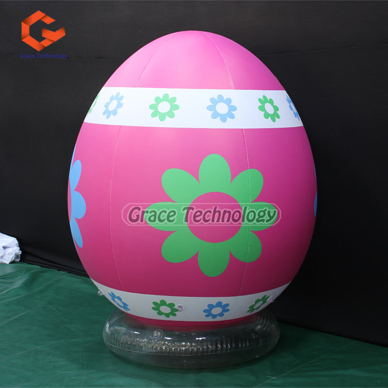 Colorful Inflatable Easter Eggs Decoration Giant Inflatable Egg Balloon for Holiday Decoration
