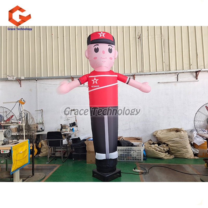 Custom Inflatable Tube Man 10ft Wave Hand Inflatable Air Dancer for Shops Advertising