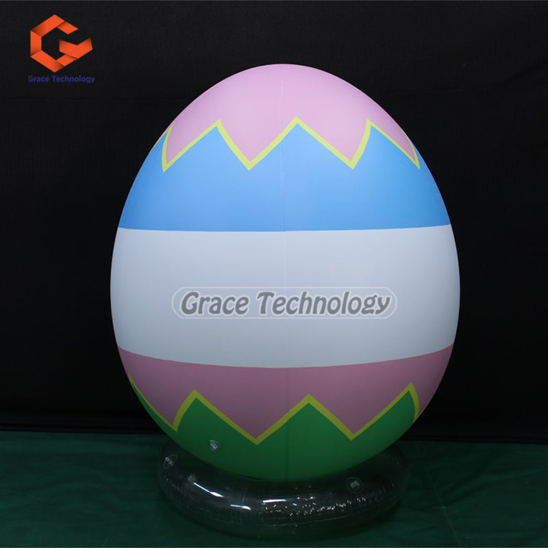 Colorful Inflatable Easter Eggs Decoration Giant Inflatable Egg Balloon for Holiday Decoration