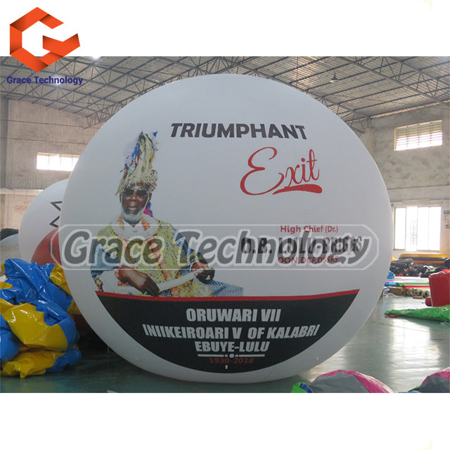 Face Printed Inflatable Parade Balloon Advertising Inflatable Balloon for Vote Events