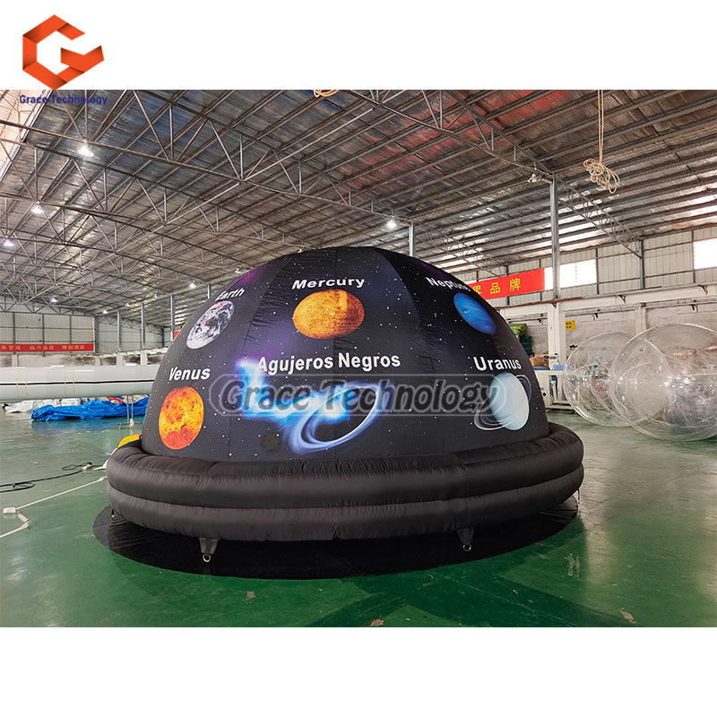 Giant Inflatable Planetarium Dome Projection Tent for Science Education
