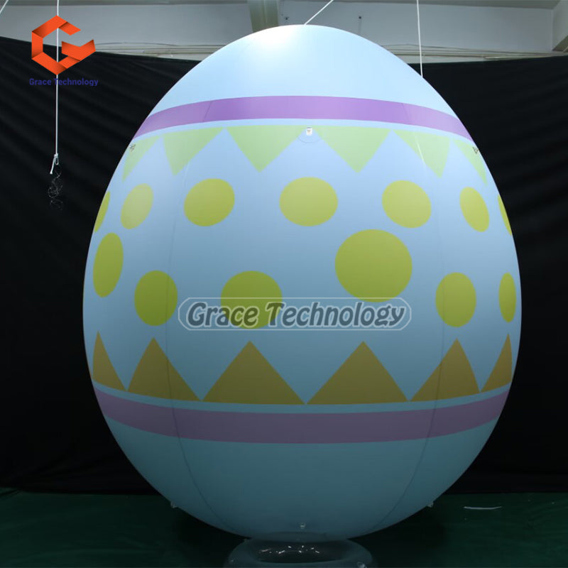 Colorful Inflatable Easter Eggs Decoration Giant Inflatable Egg Balloon for Holiday Decoration