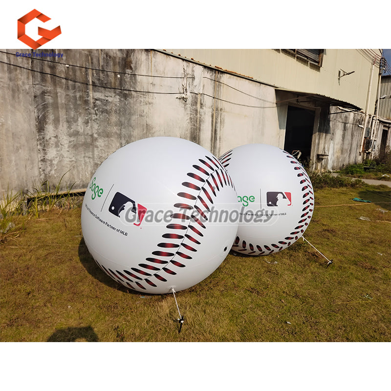 Heavy-Duty Inflatable Baseball Balloon Sports Balloons for Training