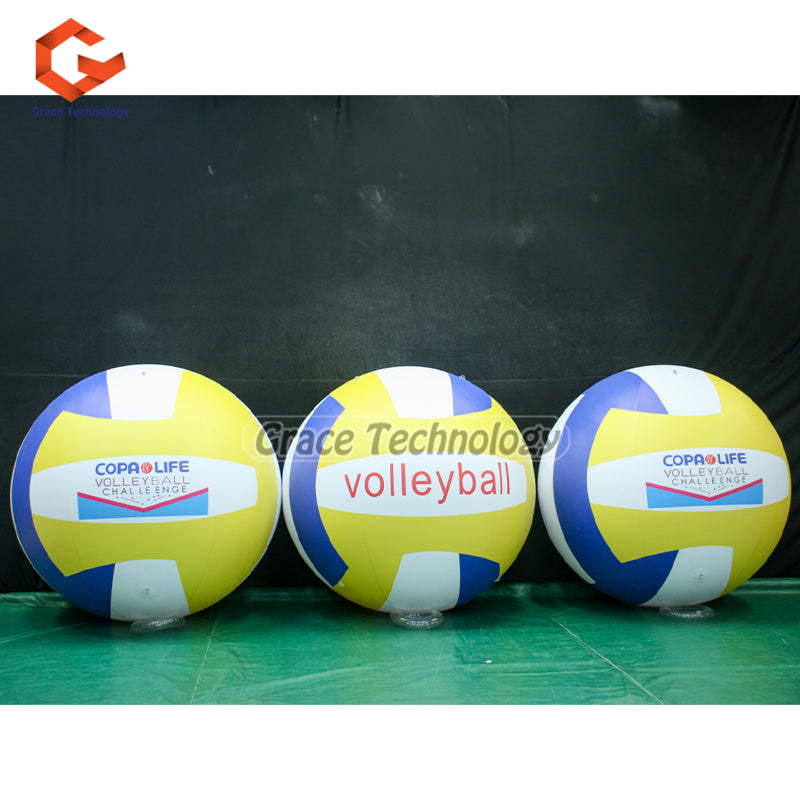 Large Inflatable Sports Balloons Decorations Volleyball for Team Practice & Drills