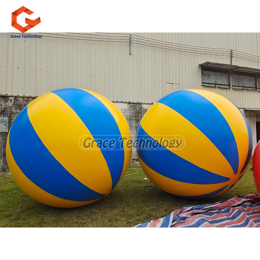 Giant Inflatable Beach Ball Colorful Inflatable Beach Ball Replicas Balloon for Party Festival Events