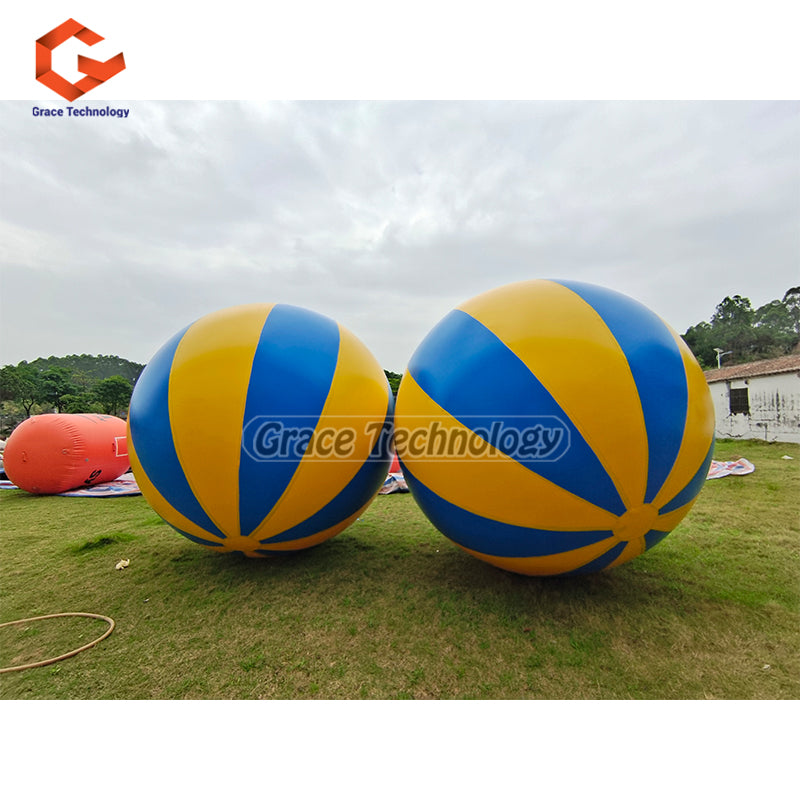 Giant Inflatable Beach Ball Colorful Inflatable Beach Ball Replicas Balloon for Party Festival Events