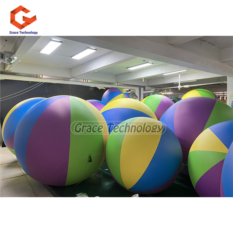 Giant Inflatable Beach Ball Colorful Inflatable Beach Ball Replicas Balloon for Party Festival Events