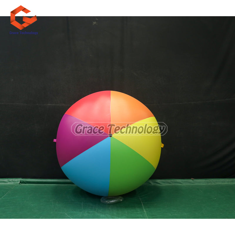 Giant Inflatable Beach Ball Colorful Inflatable Beach Ball Replicas Balloon for Party Festival Events