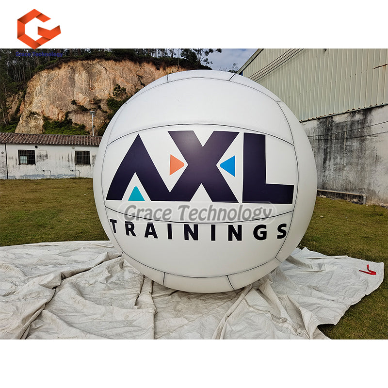 Large Inflatable Sports Balloons Decorations Volleyball for Team Practice & Drills
