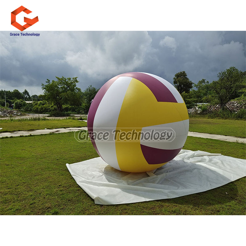 Large Inflatable Sports Balloons Decorations Volleyball for Team Practice & Drills